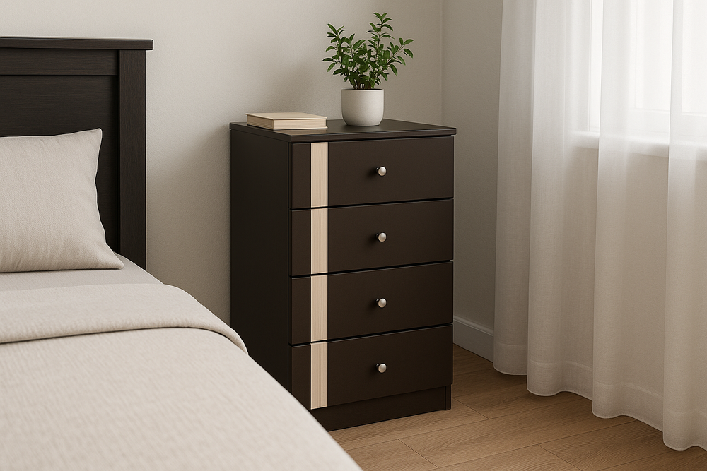 MDF Three & Four Drawer Set