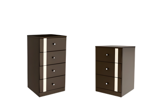 MDF Three & Four Drawer Set