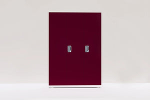 PF 4 Almirah - Maroon - Front View