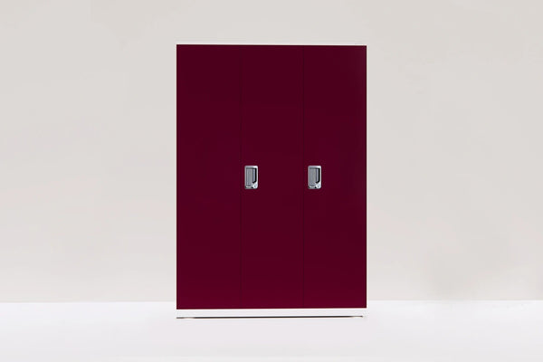 PF 4 Almirah - Maroon - Front View