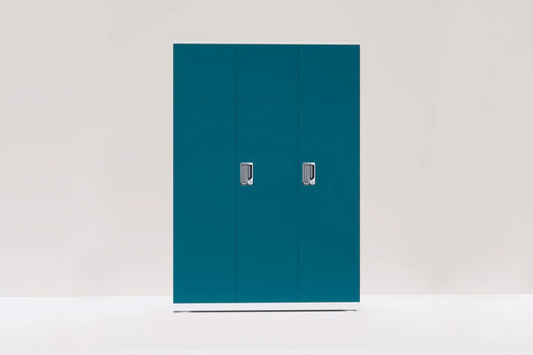 PF 4 Almirah - turquoise blue - Front View